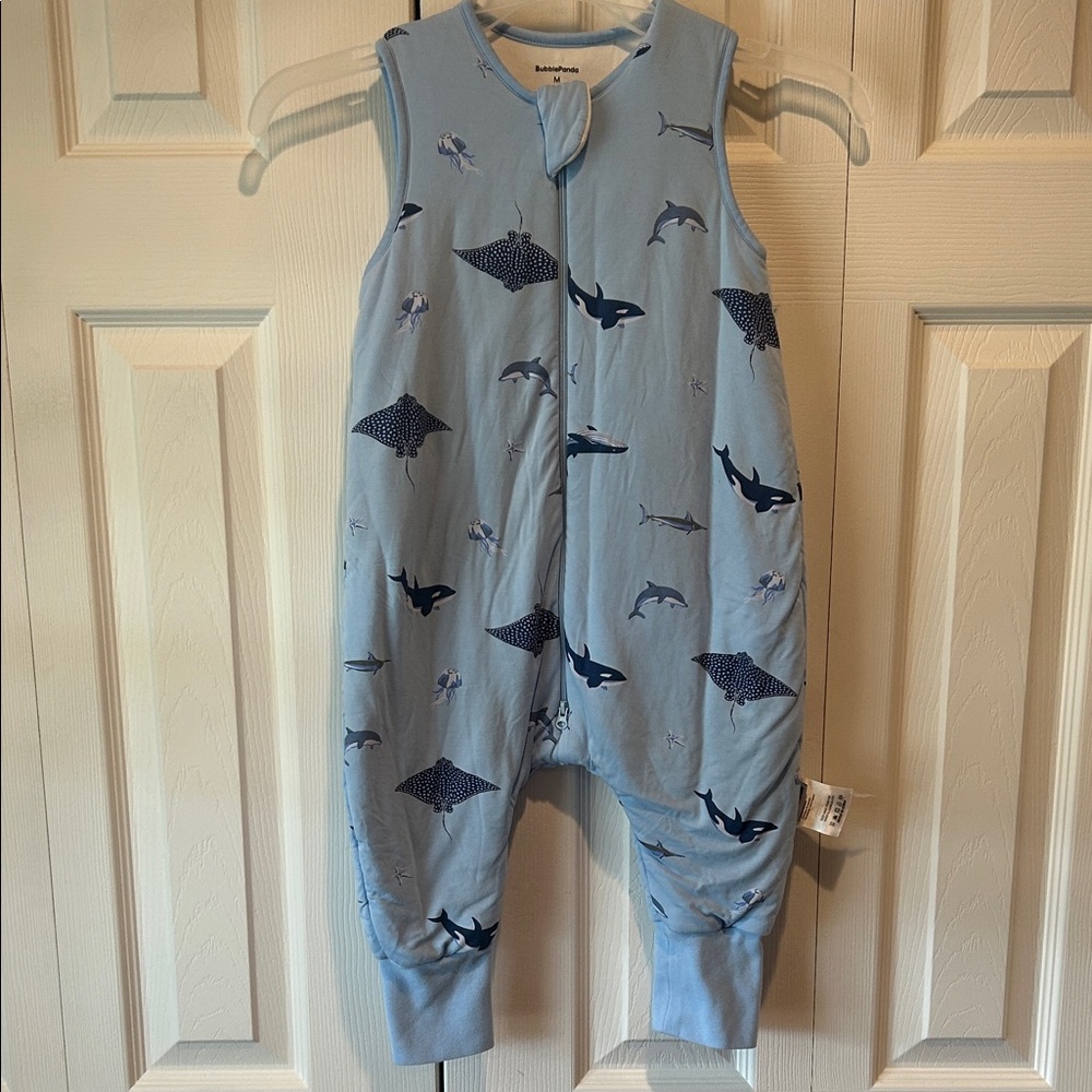NEW Bamboo Sleep Sack 1.0 tog Bubble Panda whales & ocean animals